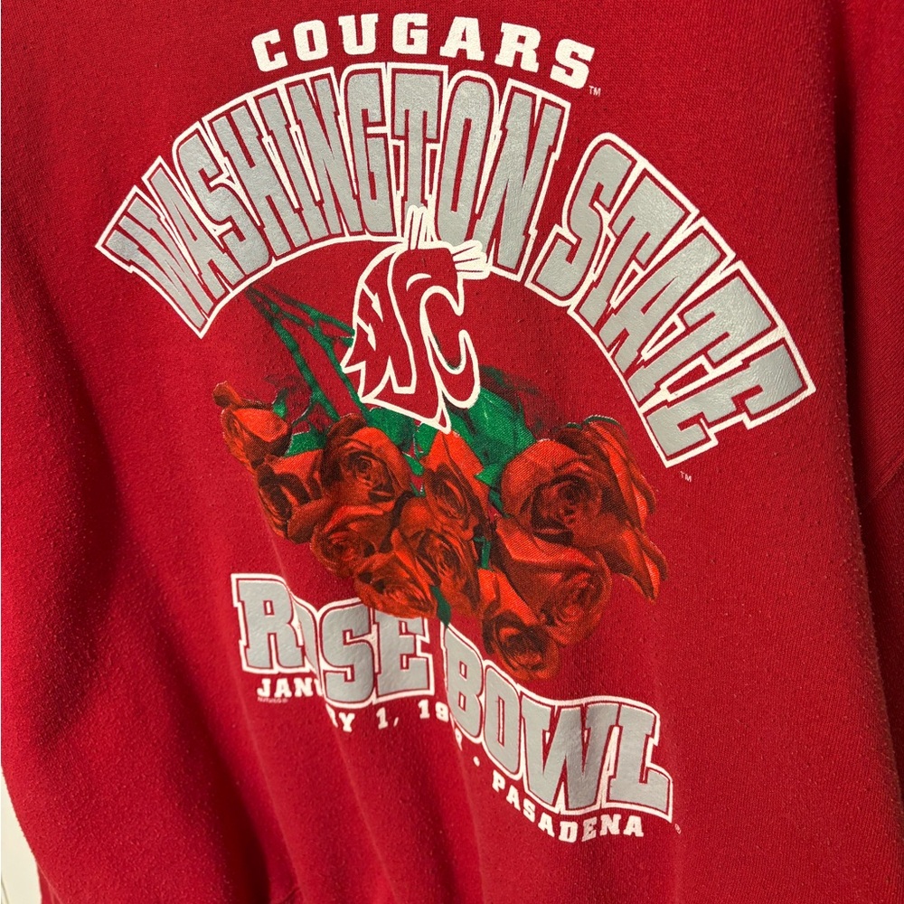 WSU Rose Bowl 1998 Crew Neck Sweatshirt - Picture 3 of 9